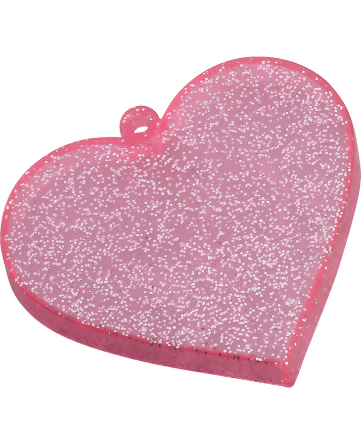 Nendoroid More Heart Base (Pink Glitter)