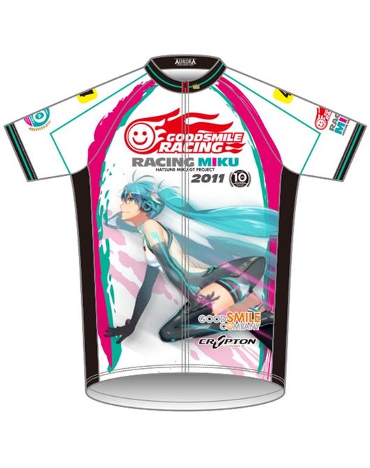 サイクルジャージ レーシングミク 2011 初音ミク GTプロジェクト 10周年記念Ver.