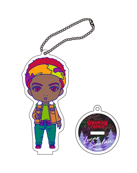 Stranger Things ねんどろいどぷらす レトロデザインアクリルキーチェーン ルーカス (Japan Ver.)