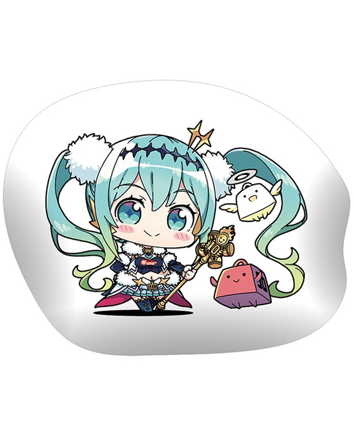Hatsune Miku GT Project 100th Race Commemorative Art Project Art Omnibus Cushion: Racing Miku 2018 Ver. Art by Kengou Yagumo[Products which include stickers]