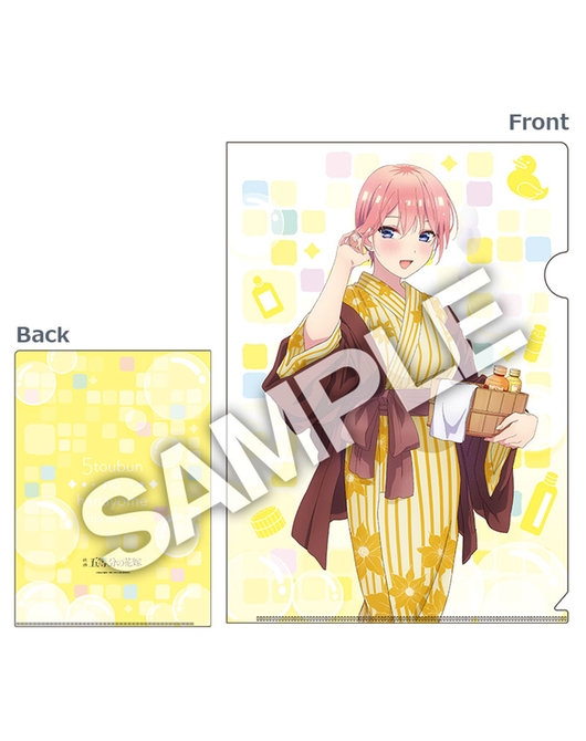 五等分の花嫁 ブラインドクリアファイル ＜浴衣＞
