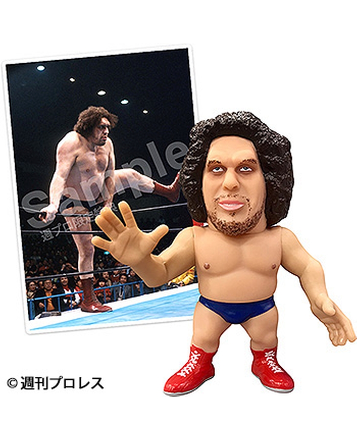16dソフビコレクション WWE アンドレ・ザ・ジャイアント 週刊プロレスコーナー限定特典付き 16dソフビコレクション WWE アンドレ・ザ・ジャイアント 週刊プロレスコーナー限定特典付き