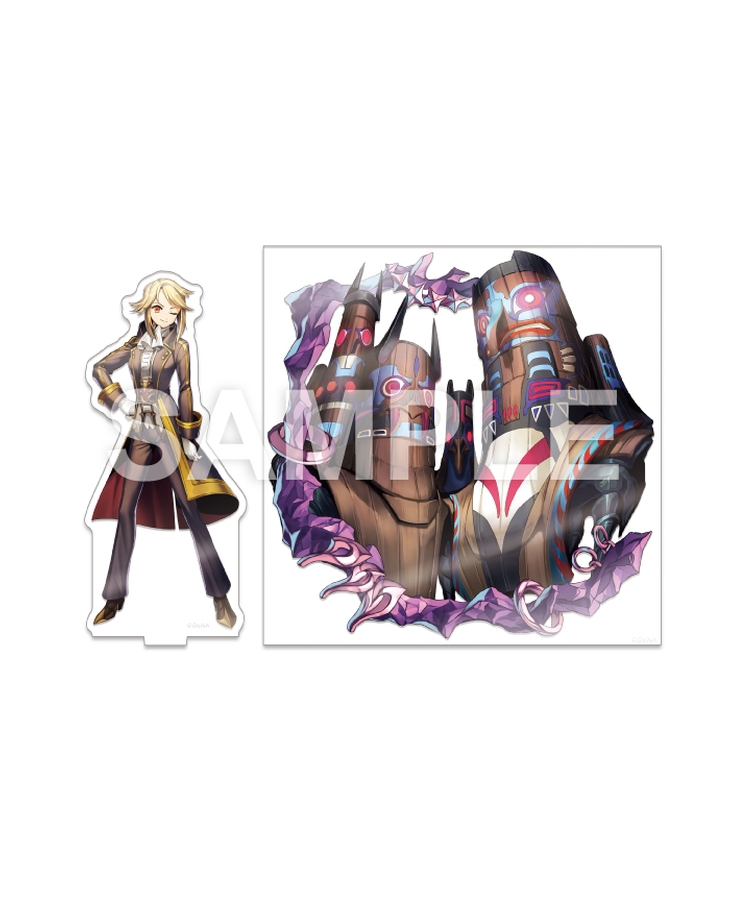 【共襲スタンプ缶バッジ対象商品】メギド72 ヴィータ＆メギド体アクリルセット 真51 プルフラス