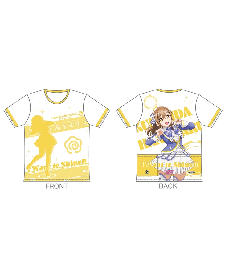 ラブライブ！サンシャイン!! ツーリングＴシャツ【国木田花丸Ver.】