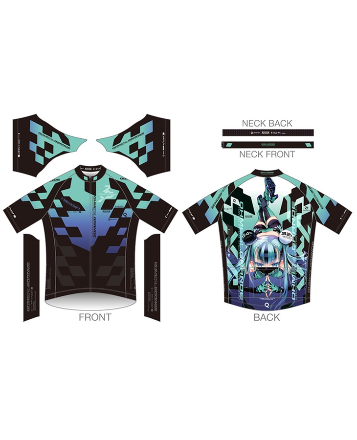 OHMEst.GRANDE Cycling Jersey: 2051 Summer Model (Inner Row Ko)