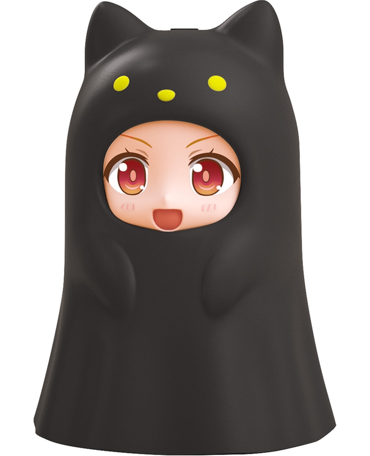 Nendoroid More Kigurumi Face Parts Case (Ghost Cat: Black)