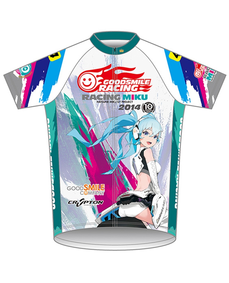 Cycling Jersey - Racing Miku 2014: Hatsune Miku GT Project 10th Anniversary Ver.(Re-Release)