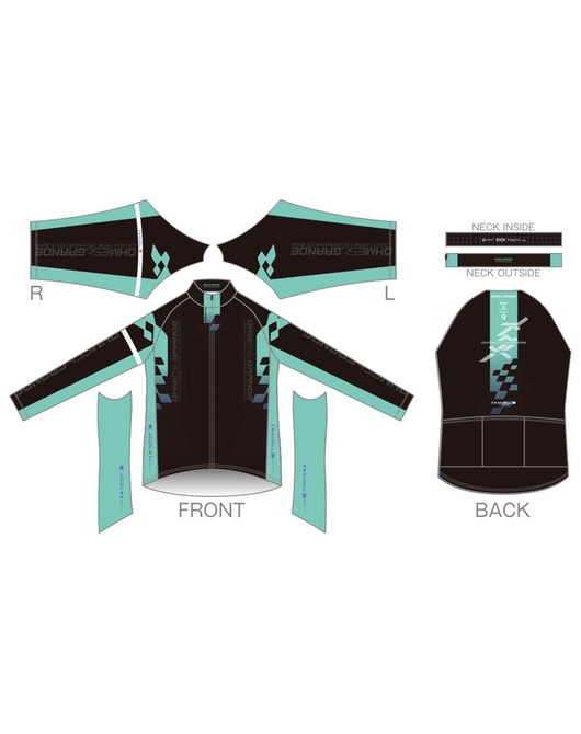 OHMEst.GRANDE Cycling Windbreaker: 2051 Summer Model (Rerelease)