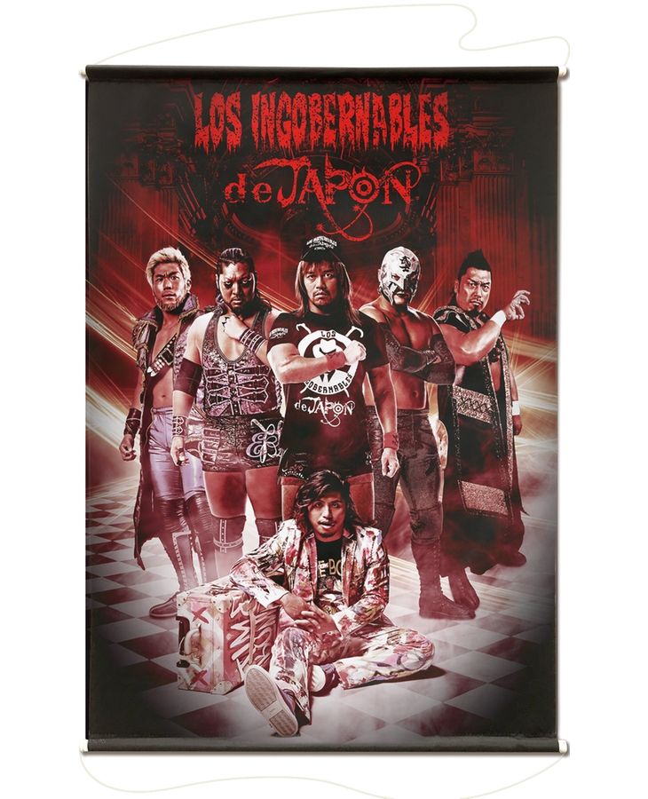 新日本プロレス B2タペストリー LOS INGOBERNABLES de JAPON