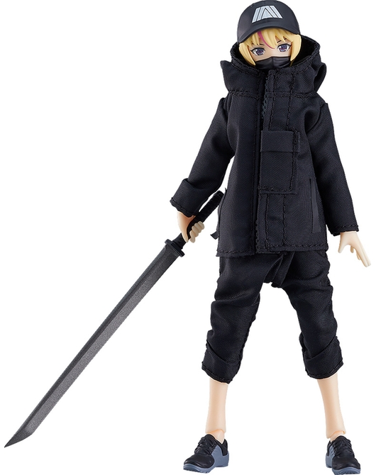 figma Female Body (Yuki) with Techwear Outfit