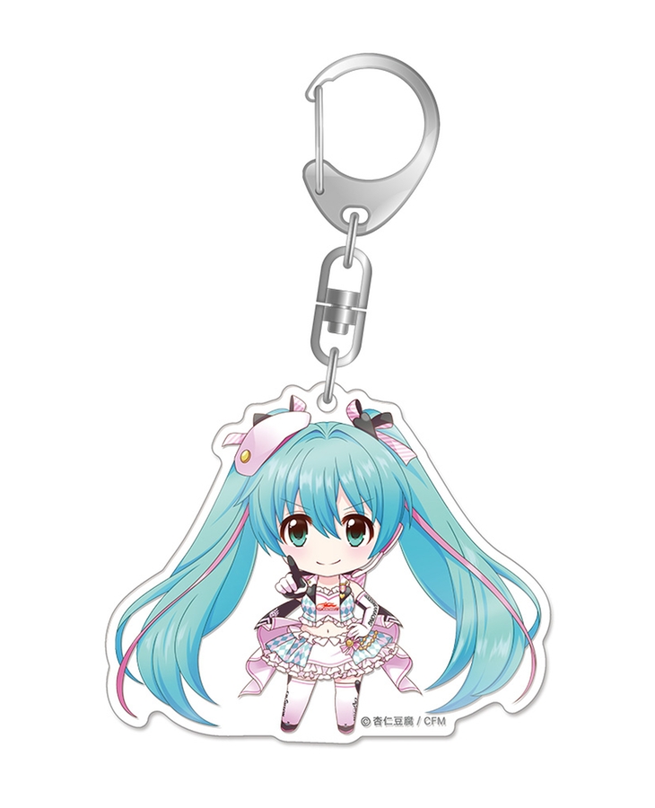 レーシングミク 2019Ver. ねんどろいどぷらす アクリルキーホルダー 5