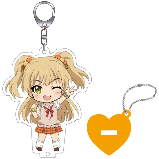 Nendoroid Plus IDOLM@STER CINDERELLA GIRLS Keychains with Acrylic Stands (Rika Jougasaki)