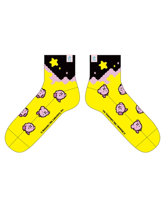 星のカービィ ACIMOV 靴下 black Ver.