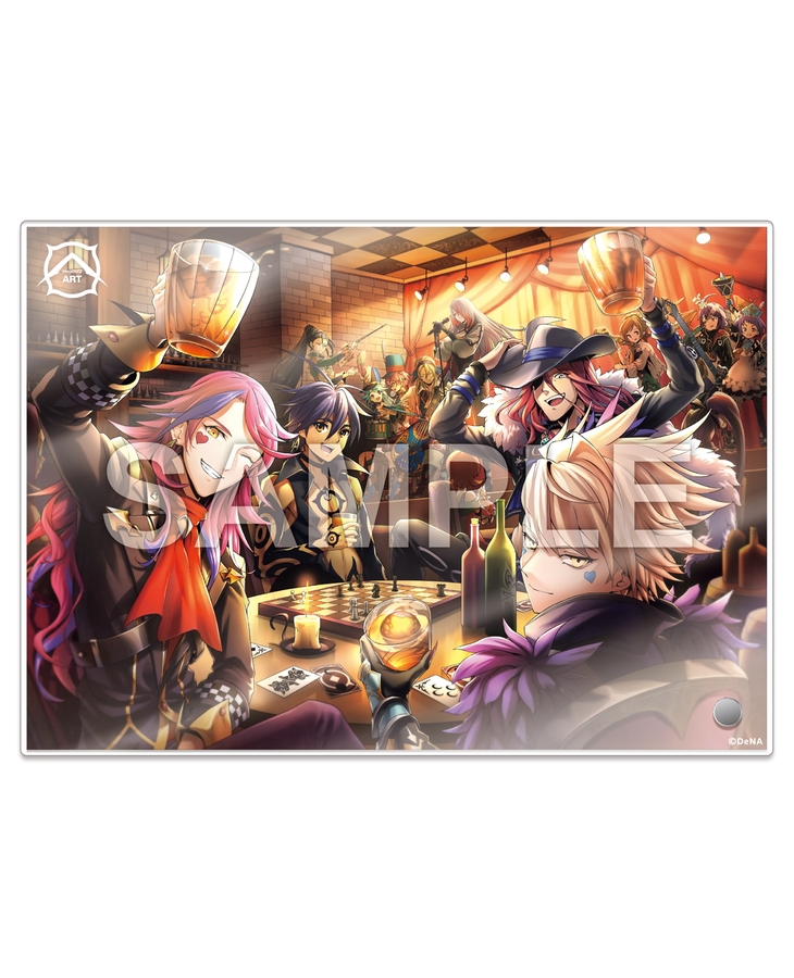 【共襲スタンプ缶バッジ対象商品】メギド72 アクリルアート 20 the concert ～新年の宴～
