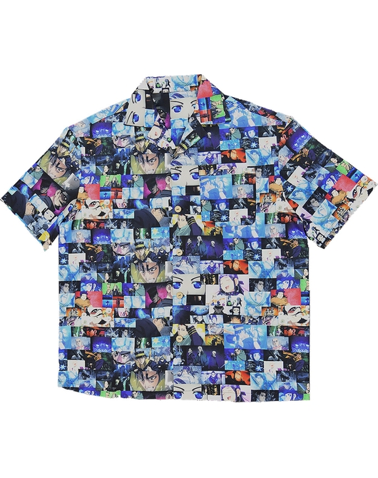 Golden Kamuy Opening/Ending Pattern Collared Shirt