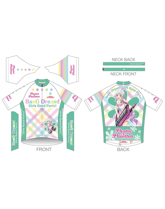 バンドリ！ ガールズバンドパーティ！ サイクルジャージ【若宮イヴVer.】