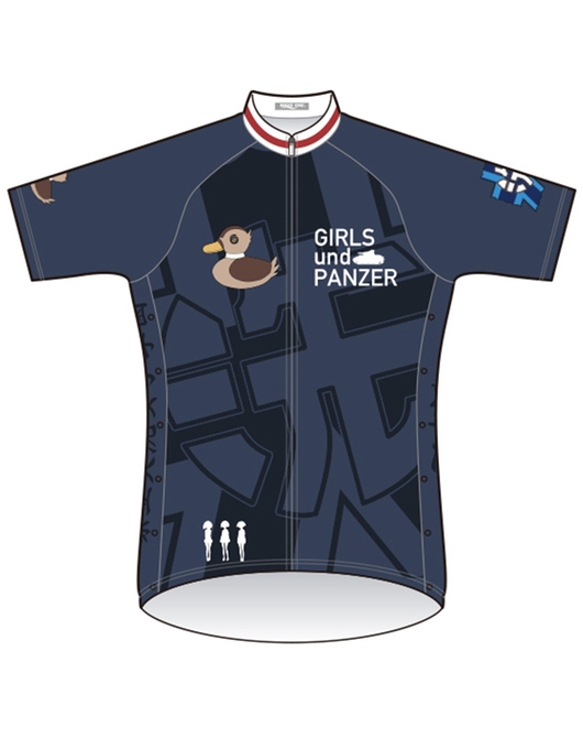 「ガールズ＆パンツァー 最終章」サイクルジャージ【カモさんチームVer.】【再販】