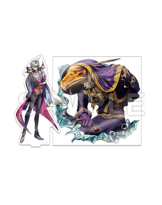 【共襲スタンプ缶バッジ対象商品】メギド72 ヴィータ＆メギド体アクリルセット 真26 オレイ