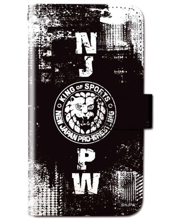 新日本プロレス スマートフォンケース(手帳型)(iPhone 6Plus/7Plus/8Plus) ライオンマーク005 新日本プロレス スマートフォンケース(手帳型)(iPhone 6Plus/7Plus/8Plus) ライオンマーク005