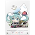 Hatsune Miku GT Project 100th Race Commemorative Art Project Art Omnibus A5 Acrylic Artwork: Racing Miku 2018 Ver. Art by Kengou Yagumo[Products which include stickers]