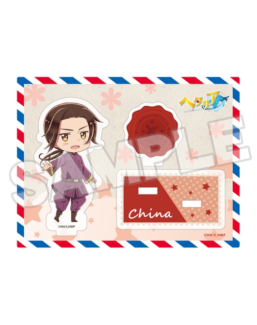 ヘタリア World★Stars アクリルスタンド 中国