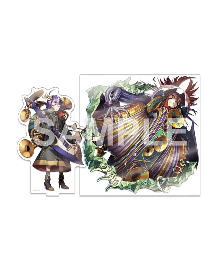 【共襲スタンプ缶バッジ対象商品】メギド72 ヴィータ＆メギド体アクリルセット 真70 アスラフィル