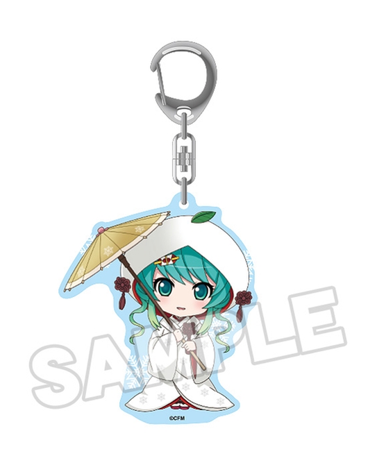 雪ミク ねんどろいどぷらす アクリルキーチェーン 2013
