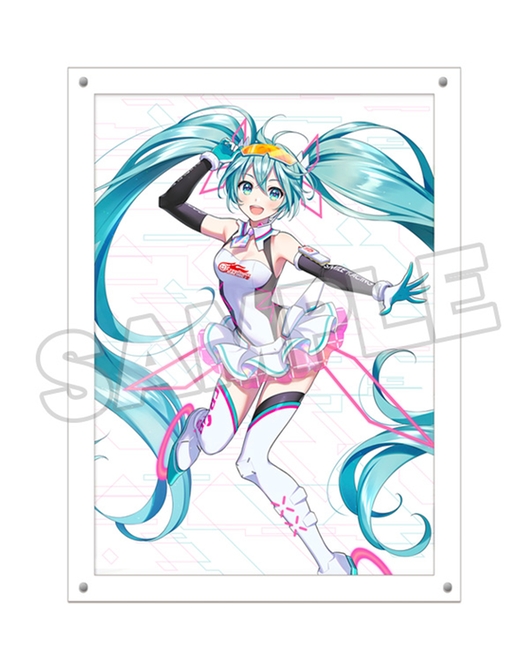 【ポストカード対象商品】レーシングミク 2021Ver. ハイレゾアクリルアート 1 キービジュアル