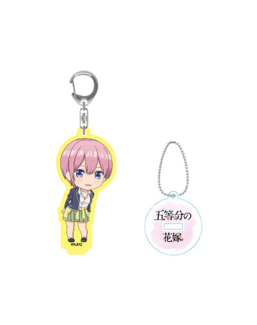五等分の花嫁 ねんどろいどぷらす スタンド付きアクリルキーチェーン 中野一花【Stay homeステッカー対象商品】