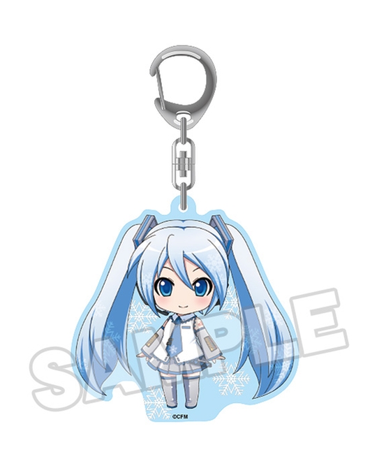 雪ミク ねんどろいどぷらす アクリルキーチェーン 2010