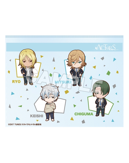 ACTORS -Songs Connection- ねんどろいどぷらす ビニールポーチ 3年生