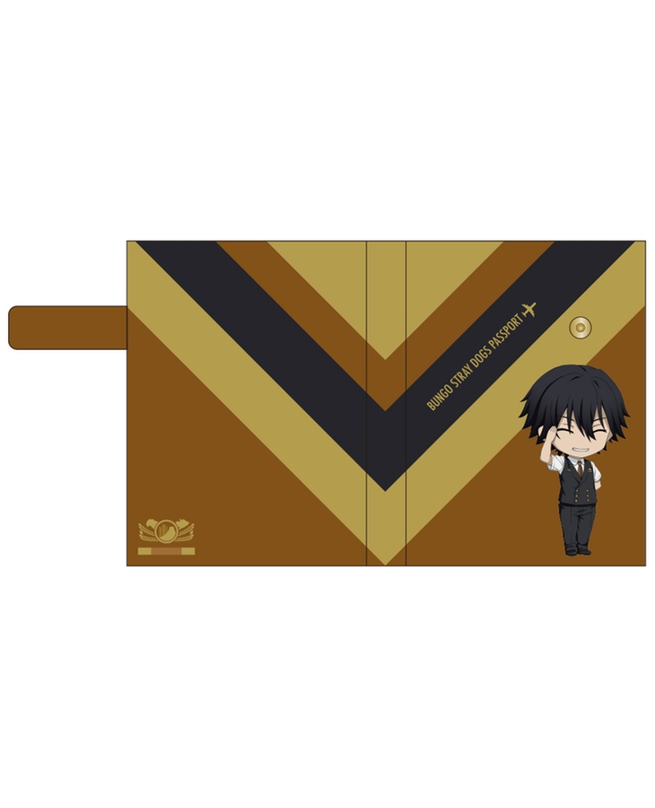 文豪ストレイドッグス ねんどろいどぷらす パスポートケース 江戸川乱歩 パイロットver.