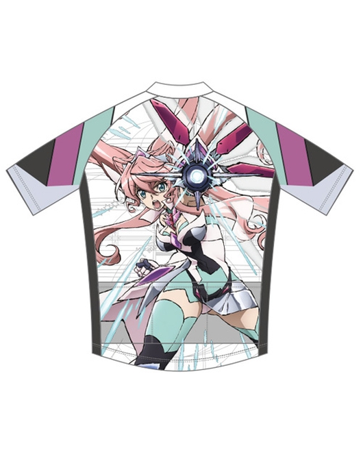 「戦姫絶唱シンフォギアＸＶ」サイクルジャージ【マリア・カデンツァヴナ・イヴVer.】