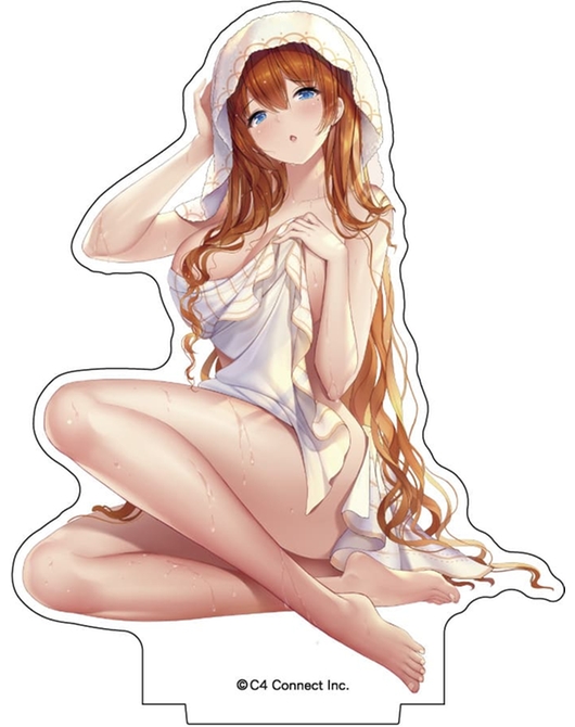 放置少女 アクリルスタンド 孫堅［温泉上がり］