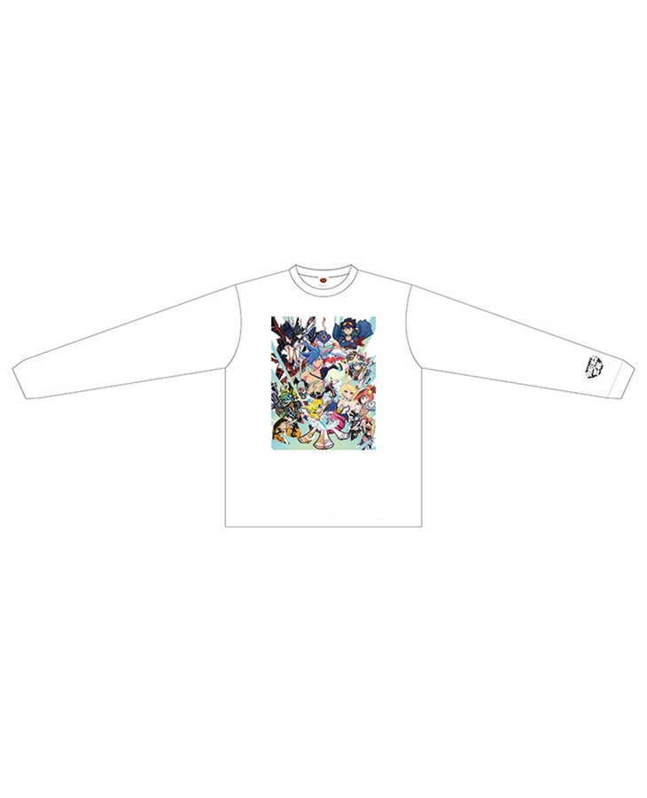 最安挑戦！ 今石洋之の世界 キービジュアル ロングTシャツ ホワイト／ L タレント・お笑い芸人