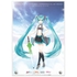 Hatsune Miku GT Project 100th Race Commemorative Art Project Art Omnibus A5 Acrylic Artwork: Hatsune Miku RQ Ver. Art by KEI[Products which include stickers]