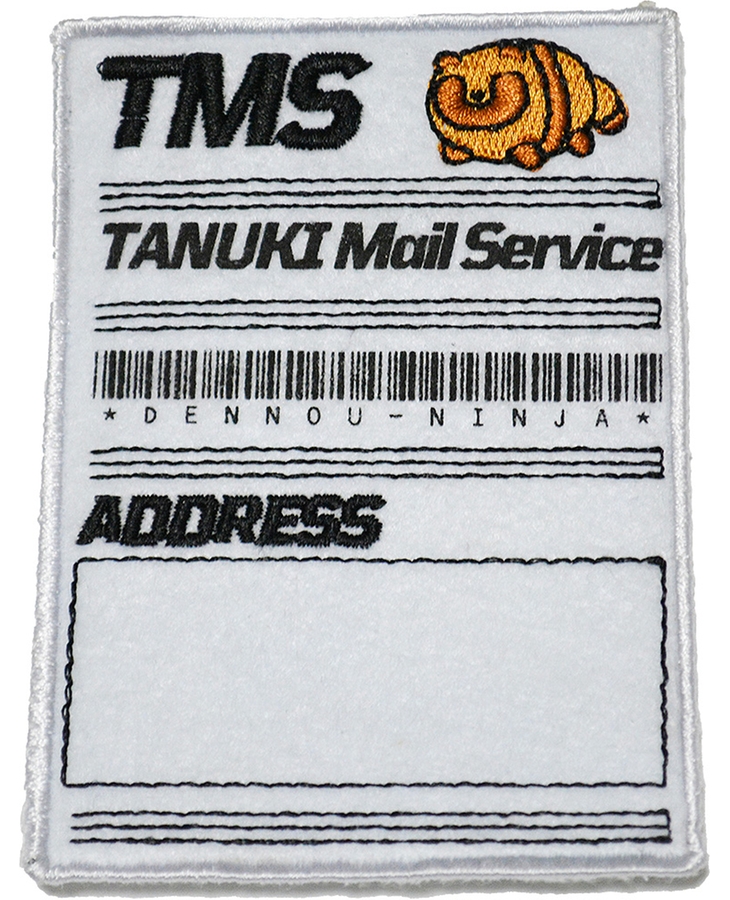 大童 澄瞳氏 オリジナルデザイン ミリタリーワッペンパッチ TANUKI Mail Service