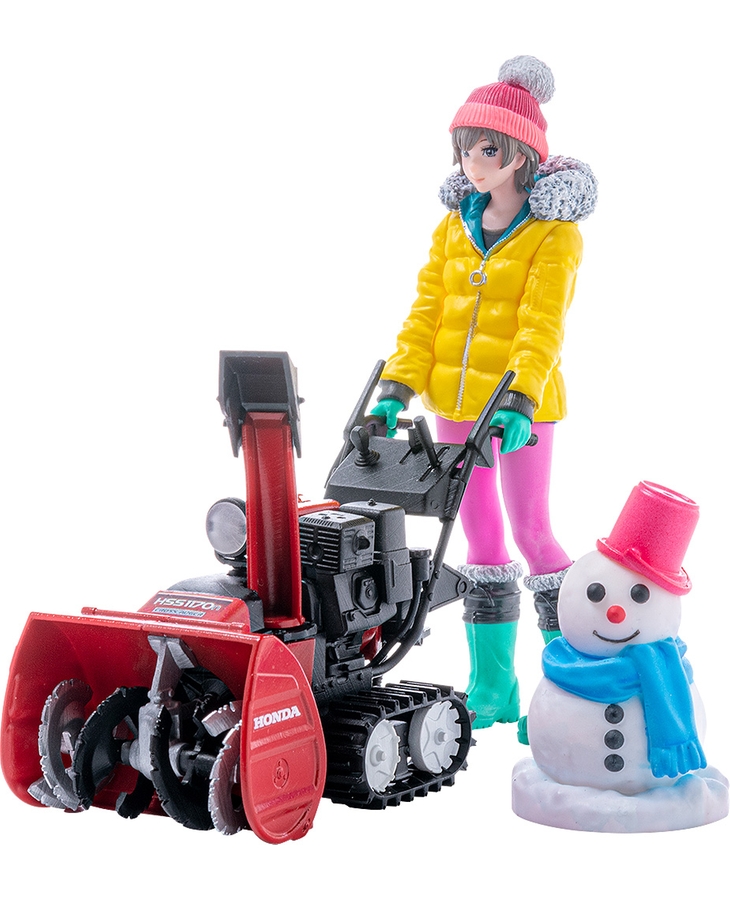 PLAMAX MF-62: minimum factory Minori with Honda Small Snow Plow HSS1170n (JX)
