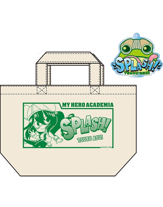 僕のヒーローアカデミア ねんどろいどぷらす トートバッグ 蛙吹梅雨