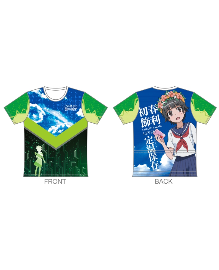 「とある科学の超電磁砲T」ツーリングTシャツ【初春飾利Ver.】