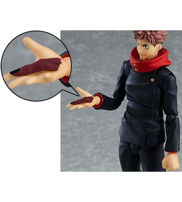 Jujutsu Kaisen: Yuji Itadori Figma Action Figure by Good Smile Company