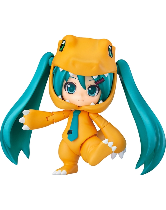 ねんどろいど 初音ミク きぐるみアグモンVer.