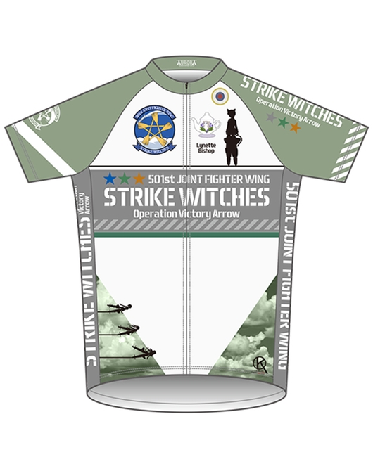 「ストライクウィッチーズ Operation Victory Arrow」サイクルジャージ【リネット・ビショップVer.】