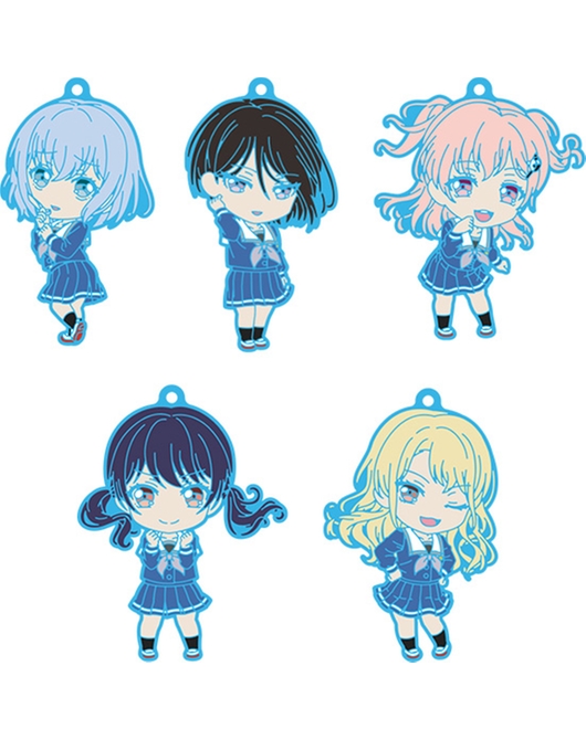 バンドリ！ ガールズバンドパーティ！ ねんどろいどぷらす トレーディングラバーストラップ Morfonica 制服ver.