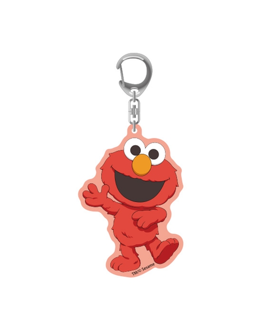 セサミストリート ねんどろいどぷらす アクリルキーチェーン エルモ