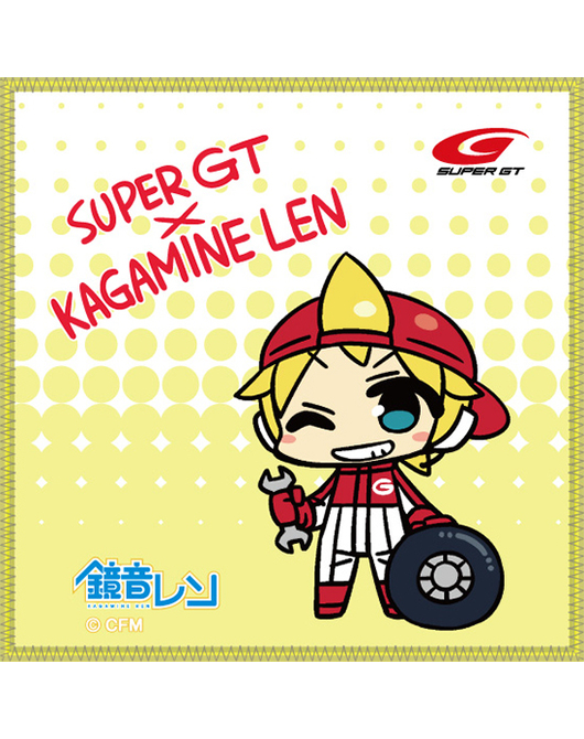 ハンドタオル 鏡音レン SUPER GT 応援Ver.