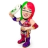 16d軟膠模型 011 WWE ASUKA Green Mask Ver.