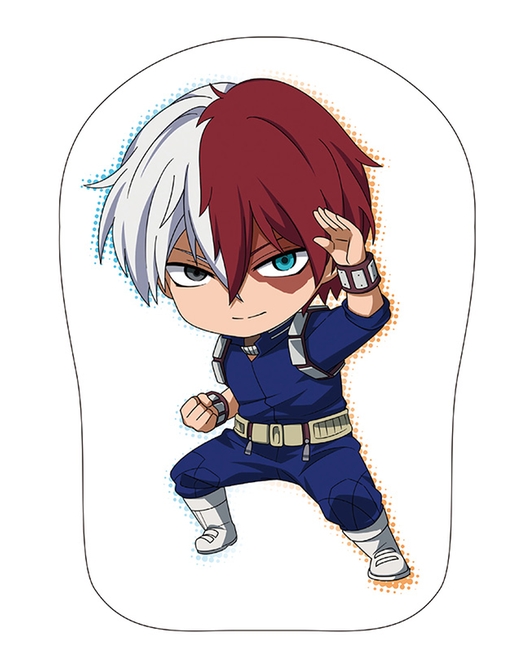 僕のヒーローアカデミア ねんどろいどぷらす クッション 轟焦凍