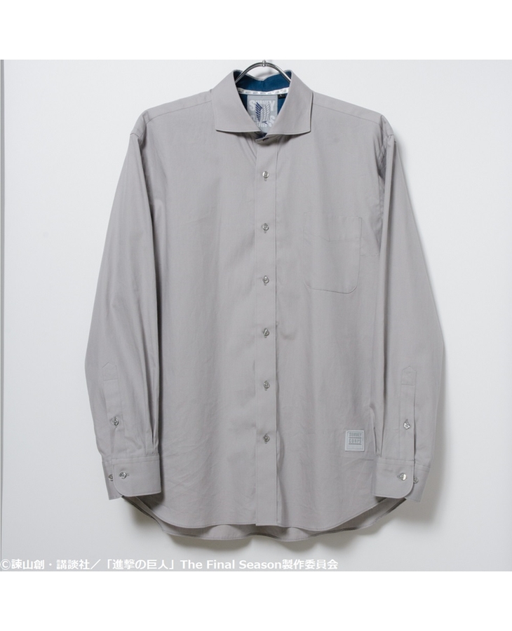 進撃の巨人 メンズシャツ リヴァイモデル 進撃の巨人 メンズシャツ リヴァイモデル