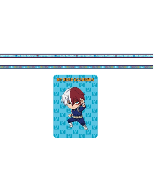 僕のヒーローアカデミア ねんどろいどぷらす カード付きネックストラップ 轟焦凍